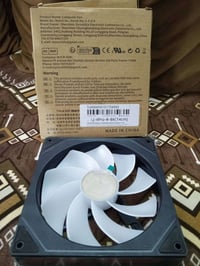مراوح RGB • ٣ قطع • توصيل موجود