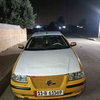 سمند موديل 11 سياره نضيفه رقم انكليزي مصفره كلشي ماعليه تحويل مباشر مك...
