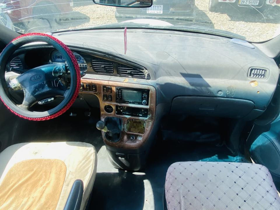 تحية طيبة
للبيع كيا كرنفال موديل  1998

رقم كركوك تحويل او وكالة بالخدمة  

كير ومكينه ستاركس شرط لاتنقيص ولاتبخير 

حدادية تخم تاير 

سبعه راكب تفيد جماعة الخطوط 

سيارة جاهزه ع اخررر شىء 

العنوان واسط الزبيدية 

للاستفسار 

 

*********** 

***********
