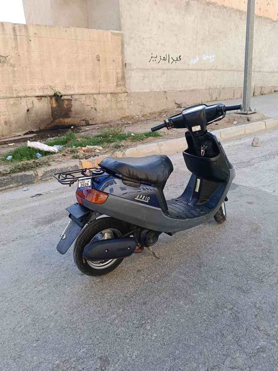 يالله.. للبيع ماطور نضيف كدام العين كلو شغال مكينه ما مفتوحه صوت اكسن مابي تاير الخلفي جديده ماصراله 3ايام بس تاير الامامي تعبانه والباقي كدام العين..
السعر 475 يرحم والديك اقره المنشور وخابرر 
*********** مكان موصل الايمن الزنجيلي
