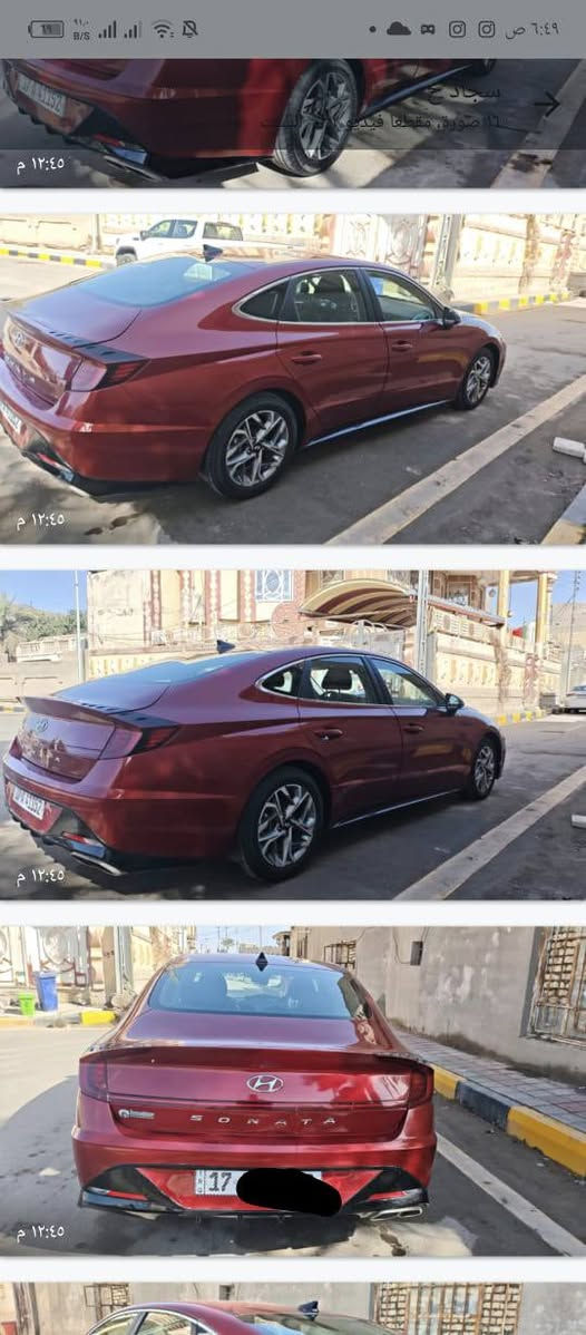 سوناتا
موديل 2023
مرقمه معوقين مثنئ
بدون تبديل تصليح فقط 
السع158
الموبايل ***********
***********
