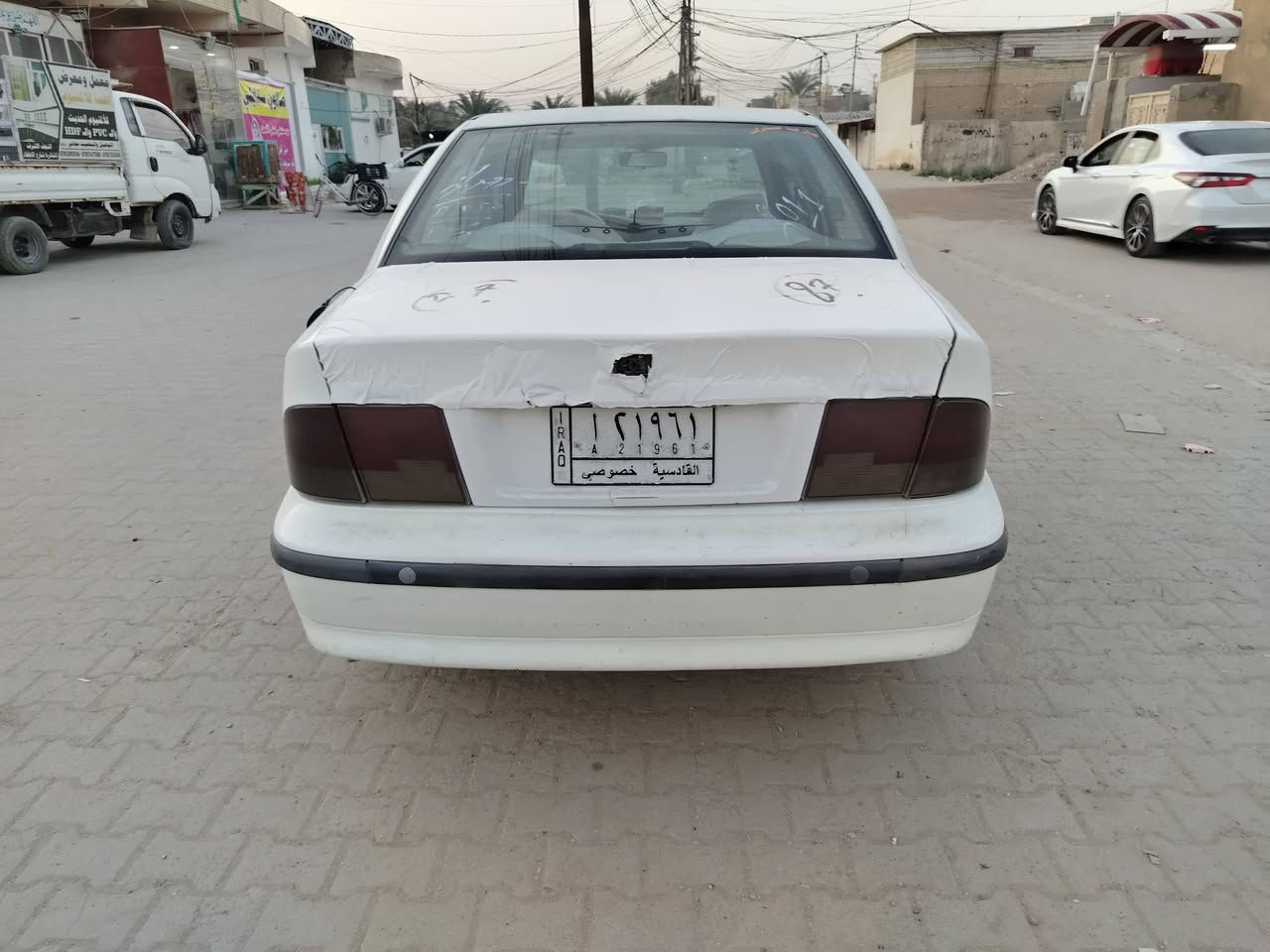 سلام عليكم سمند البيع موديل 11 رقم قادسيه سياره جاهزه من كلشي حيل نضيفه سعره 35 قفل مكاني نجف ابو صخير ***********
