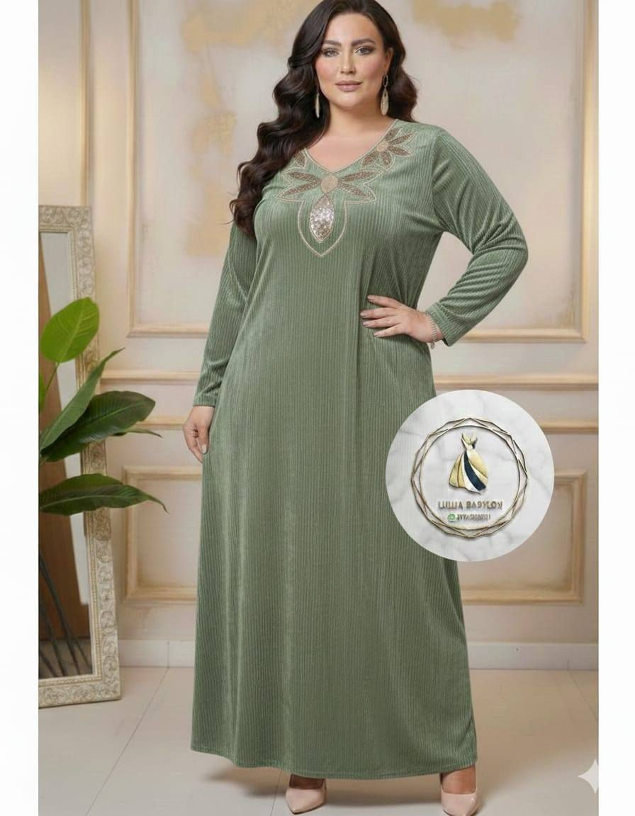 #السعر 6 الف بلاااااششش
#دشداشه قديفه جلد #الغزال مطرز وستراس 
L ...xl....xx
 متوفر #الوان فول نزاگه 🏃🏼‍♀️🏃🏼‍♀️
للحجز واتساب ***********
