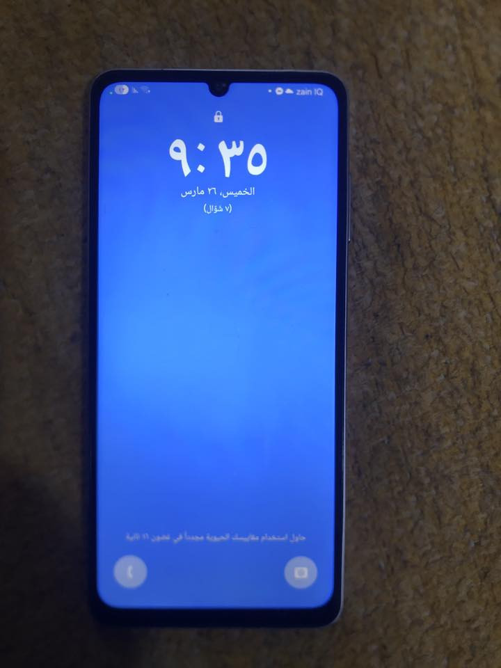 جهاز مستعمل اسبوع نوع A06 سعر ٩٠ الف بيع اومراوس جهاز اخوه جديد شرطه خامسه دوانم او حي العامل ***********
