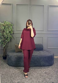 تراك نسائي • فري سايز • خامة كريشة