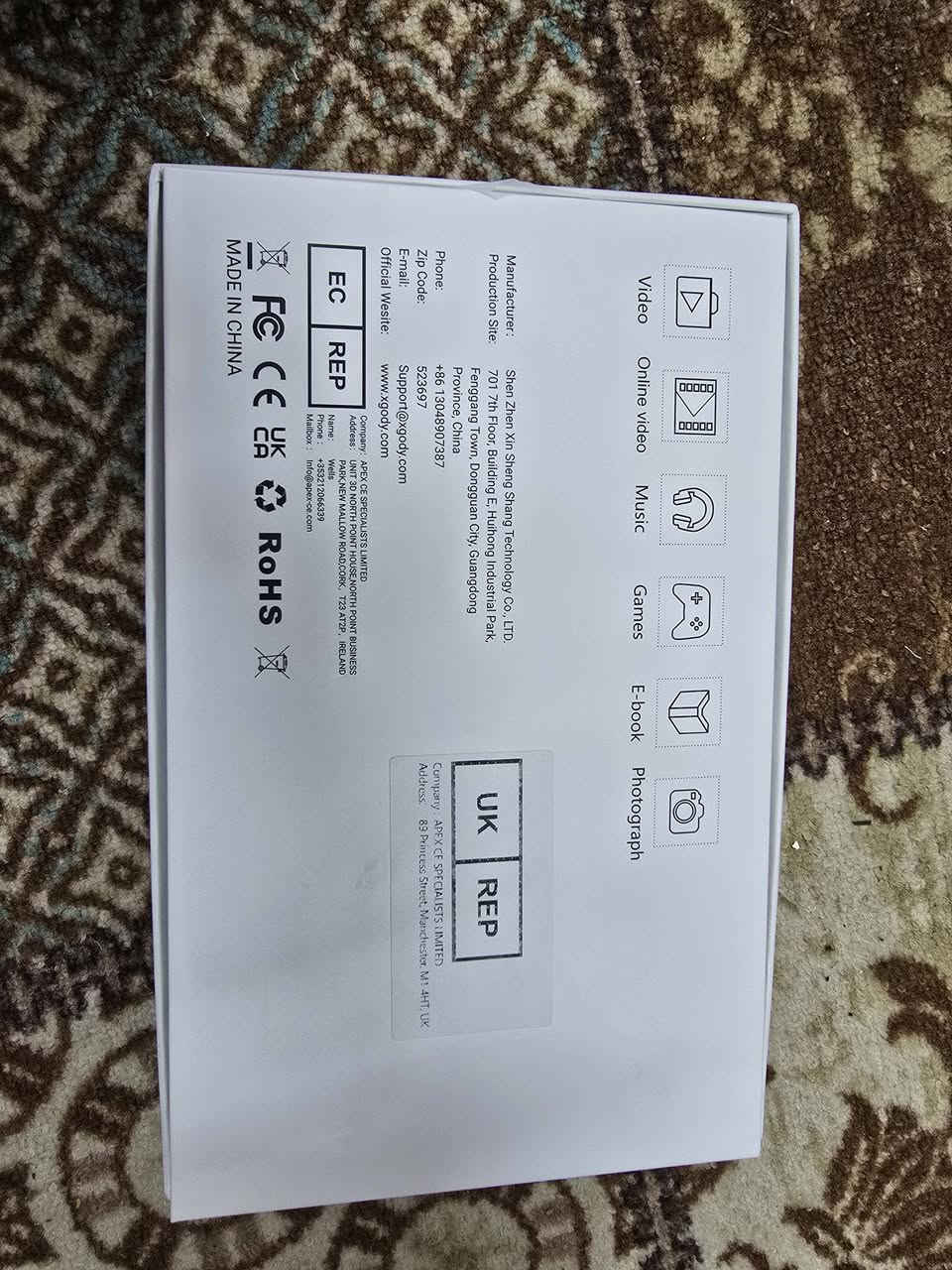 سلام عليكم Tablet PC فوووول بعدا لوك بجيس ذاكره ٣٢ لمس يخبل مال DHL  سعره ٢٥ مع توصيل جميع المحافظات او بلعافيه عليك ياخذه


**إذا كنت صاحب هذا الإعلان وتريد حذفه لأي سبب، رجاءا أرسل رسالة إلى الدعم الفني**