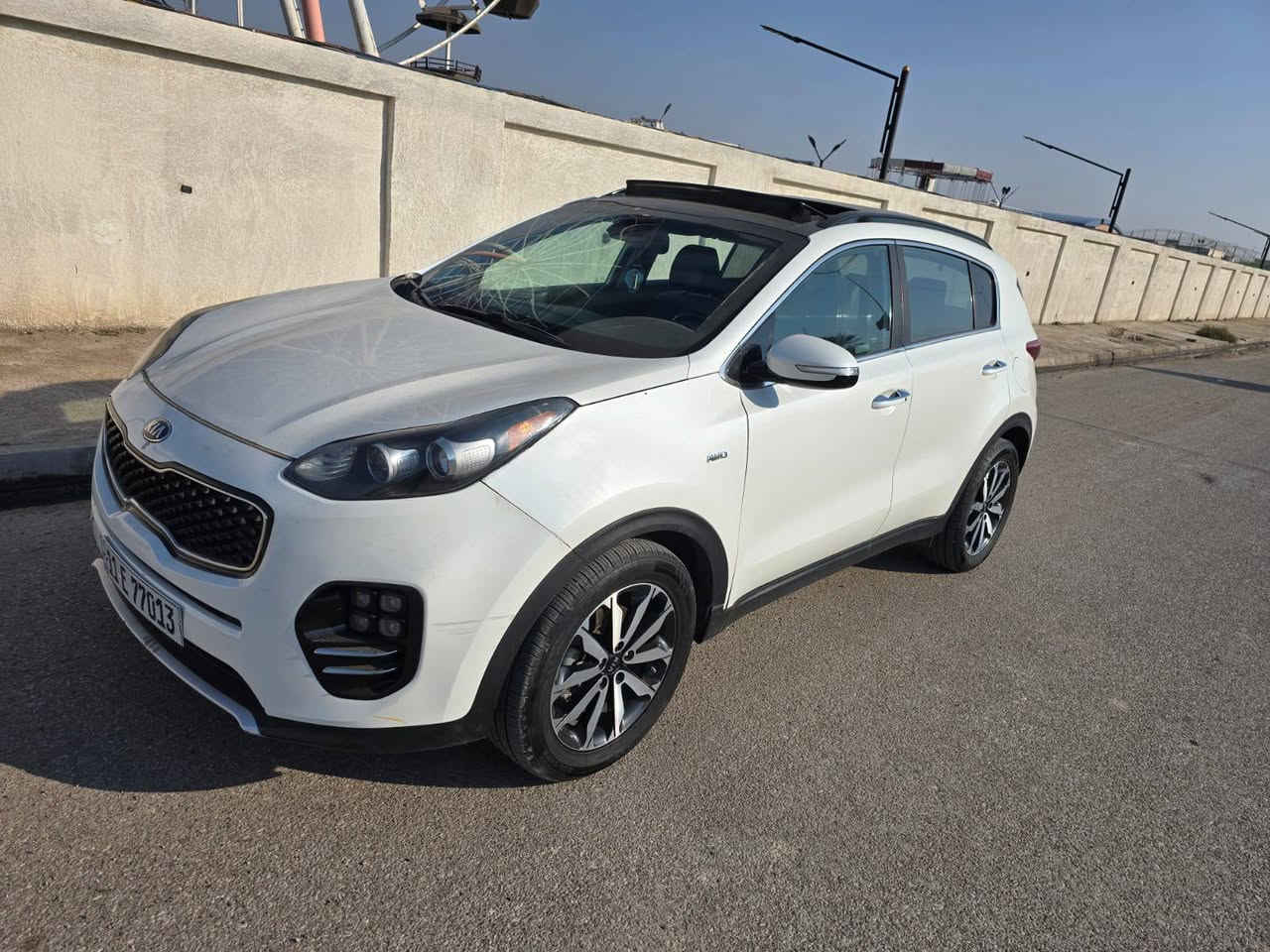 سلام عليكم سبورتج وارد امريكي مديل 2019 ضرر جاملق بدون دواخل بدون ارباك سيارة جديده ماشيه 70
فول مواصفات 
بنراما 
كشنات جلد 
كشن كهرباء
قطعتين تبريد 
اشاير بل مري 
مري شفط 
شاشه جبيره كامرة
فول الفول 
محرك ٢٤٠٠ 
محرك كير تبريد صدر خلفي امامي جديد تخم تاير جاهزه 
السعر 169 بي مجال حك الجيه بيع فقط بدون مراوس 
العنوان ديالى بلدروز رقم الهاتف ‏‪***********‬‏
