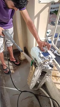 لا تنتظر لحد ما توصل الحرارة ل(50)🔥🌡️أبدأ موسمك بصح، صيانة السبلت الان...