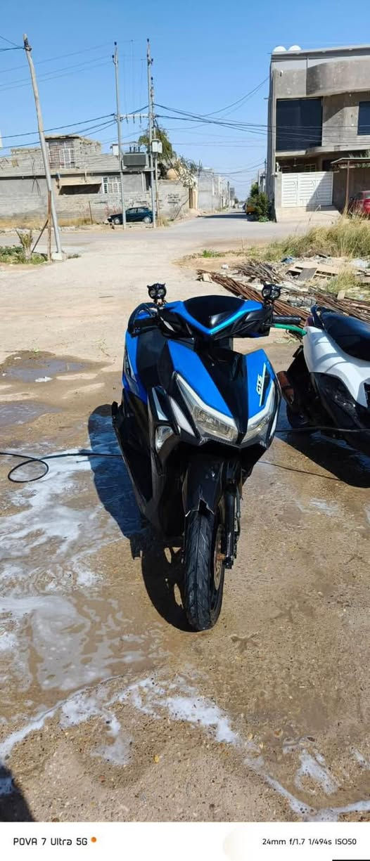 سلام عليكم GTS160 دراجه حلوه ونضيفه بس صلنصه مالته واكعه ماكو وقت حتى نسويه دراجه مجفته تجفيت بلادي وسرعه شك لكاع مابيه اي نقص هاذ رقمي لتواصل واتس فقط ***********
سعره 300وبيه مجال
