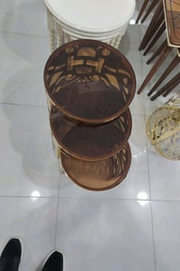 طبلات حديد • ٣ قطع • ذهبي