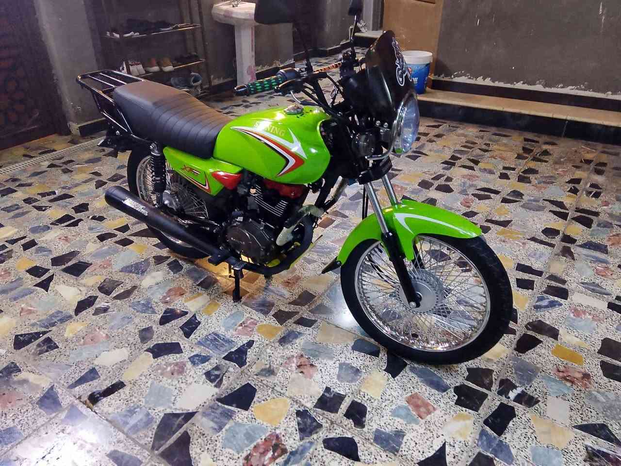 السلام عليكم دراجه للبيع اوراق صار لها عشره ايام طالعه من الوكيل موديل 2025 السعر مليون و300 بعنوان بصره ياسين خريبط***********
