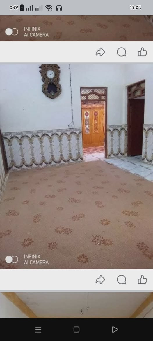 البيت للبيع طابو صرف 210 متر حي العسكري الثاني خلف جامع الحسين شارع الصب رابع بيت عن شارع الصب بناء طابوق عكاده عرف نوم عدد 2 صاله مطبخ استقبال صيحات داخل وخارج كراج حديقه بناء 2020 سعر على واتساب فقط ***********
