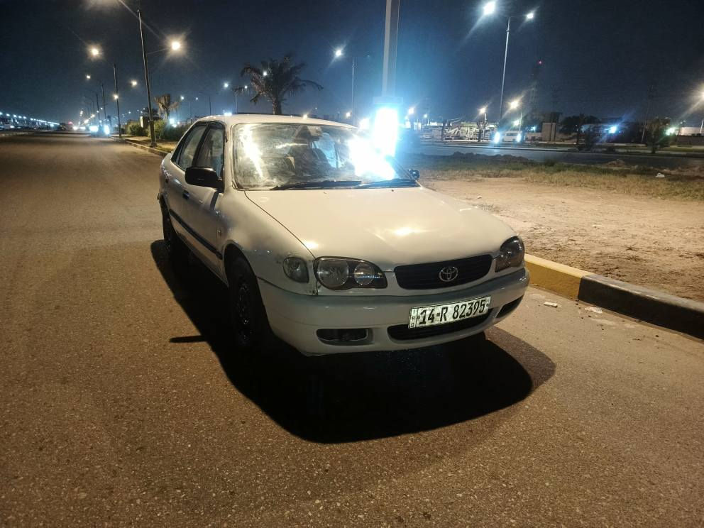 *********** كورلا موديل 95 كفاله من الضربه جاهزه من كل شي حداديه تخم تاير مكينه كير كله تمام كهربائيات كلها شغاله سنوية لل 2028 رقم نكليزي بسمي سعر 42وبيه مجال للاستفسار *********** البصرة, العراق
