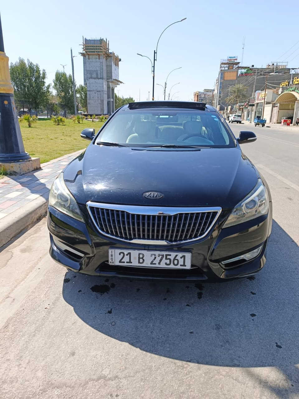 السلام عليكم كيا كادنزا  خليجي موديل2012رقم سليمانيه سياره كامله خير من الله كامل مواصفات للأخير بيه صبغ جاملغ أمامي وبنيد نفسهن بلادي السعر 118بيه مجال قليل مكان كربلاء الشراي يخابر 
 ‭0770 982 5832‬

