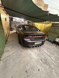 دوج جارجر ٢٠١٩ جي تي اصل  محر ٣٦٠٠  لون رصاصي فيلي الحادث جدأ خفيف بدو...