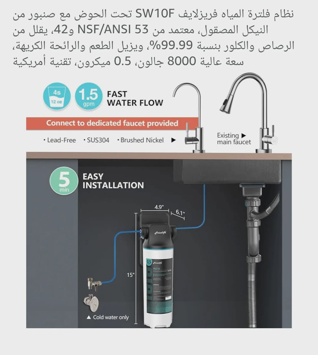 فلتر بهاذ الشكل الي يخدمة ينطي سعر وبالعافية


**إذا كنت صاحب هذا الإعلان وتريد حذفه لأي سبب، رجاءا أرسل رسالة إلى الدعم الفني**
