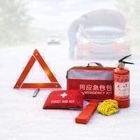 حقيبة طوارئ • سيارة • معدات إسعافية