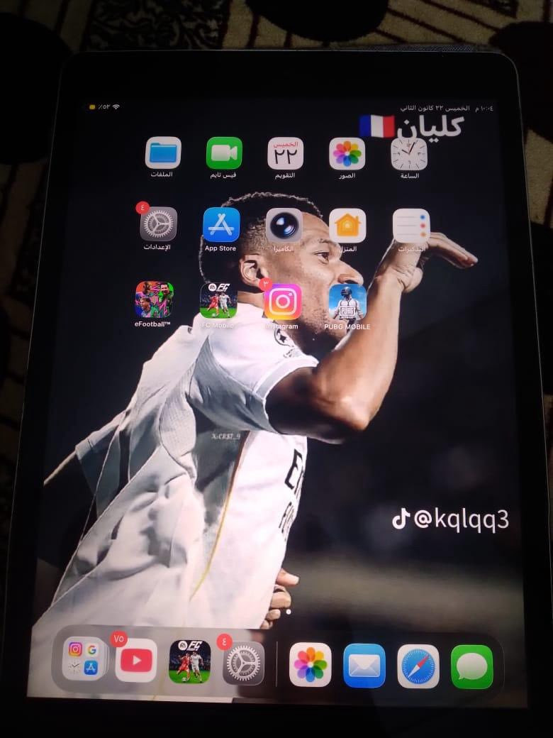 ايباد ٩ ذاكره ٦٤ بطاريه ٨٩مكاني نجف ناحيه العباسيه  *********** اتصال واتساب متوفر
