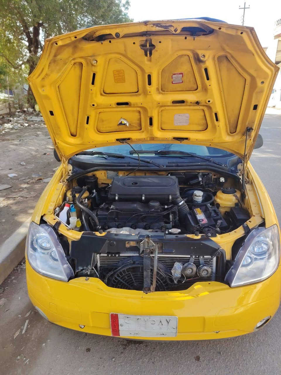 طيبه موديل 2015 لبيع السنويه صاقطه بشهر 12 التحويل ثاني يوم مكينه جديده شاده بشهر السادس مصفره هيئه ماعليه غرامات سياره نضيفه مكينه وكير خير من الله تبريد شغال السعر33 وبيه مجال بسيط مكان حي الجهاد مجاور جامع النور الضررجاملع مبدل وجاملع عكس السايق بي طخه ومعدل للتواصل الرقم ***********
