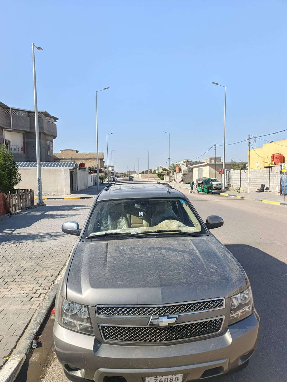 سلام عليكم تاهو2012كنديه سياره مكفوله LTZ فول 
بيه صبغ قماره ربعه البيبان بدون حدث سياره كالش حلوه 
بسمي راقم بصره حداده جديده تيرات جدد 
سعر225وبيه مجل مكاني بصره 
***********
