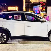 توسان 2021شكل جديد سيارة خليحي، ،اللون ابيض،  رقم بغداد جديد - سيارة ب...