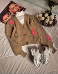 جاكيت تريكو شتوي • مقاسات ٣٨-٤٨ • النجف