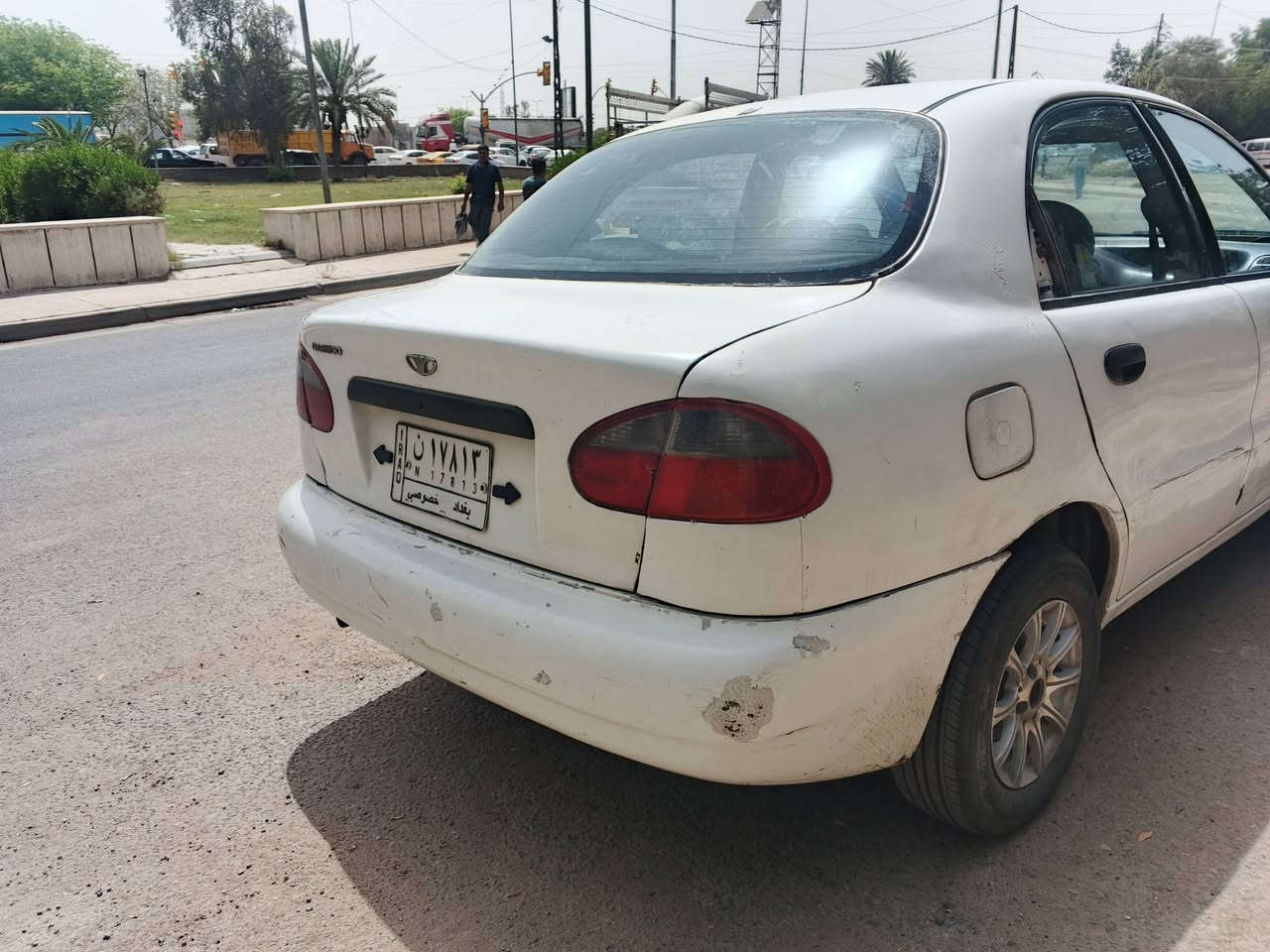 السلام عليكم دايو لانوس مثل ما موضحه بالصوره نظيفه بيها خيط تبخير تخم تاير جديد تبريد شغال السعر 23
***********
