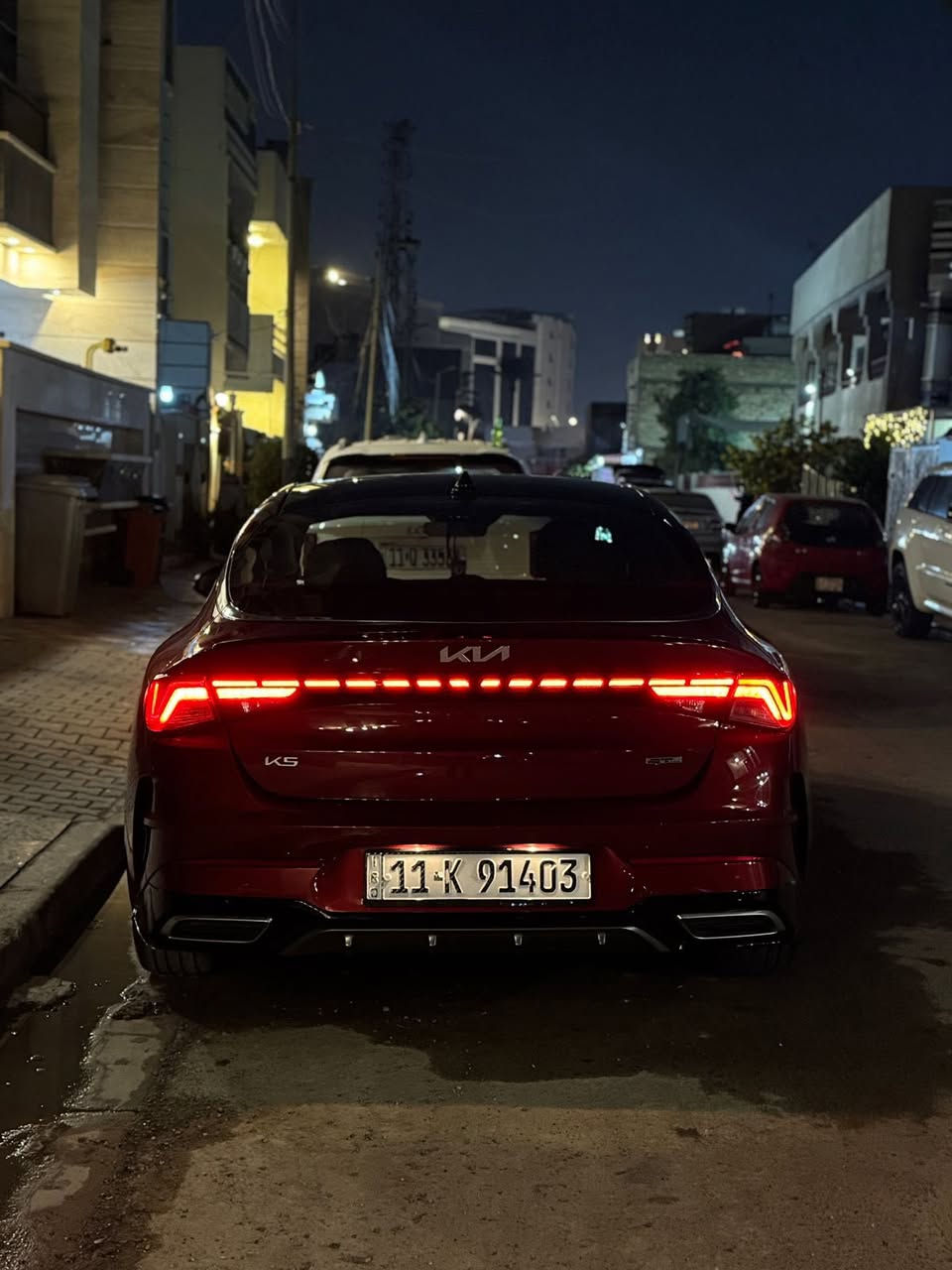 سلام عليكم
للبيع كيا k5 
موديل ٢٣ 
ماشيه ١٤ كيلو 
حادث السياره تخريب 
بدون تبديل قطع ولا صبغ فقط تكحيل 
سياره فول موضفات عدا تدفئه وتبريد مقاعد 
رادار امامي بانوراما 
سياره جاهزه على اخر حبه 
*********** 
اتصل او راسلني ادز صور الحادث ونتفاهم على سعر
