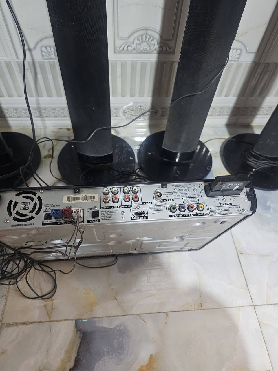 السلام عليكم مكبر صوت او سستم صوت وcd سوني مستخدم جهاز معا 4سماعات اعلى سعر يوصل ابيعه لحد ١٢ بليل
 مداخل 
Usp 
Aux
Cd


**إذا كنت صاحب هذا الإعلان وتريد حذفه لأي سبب، رجاءا أرسل رسالة إلى الدعم الفني**