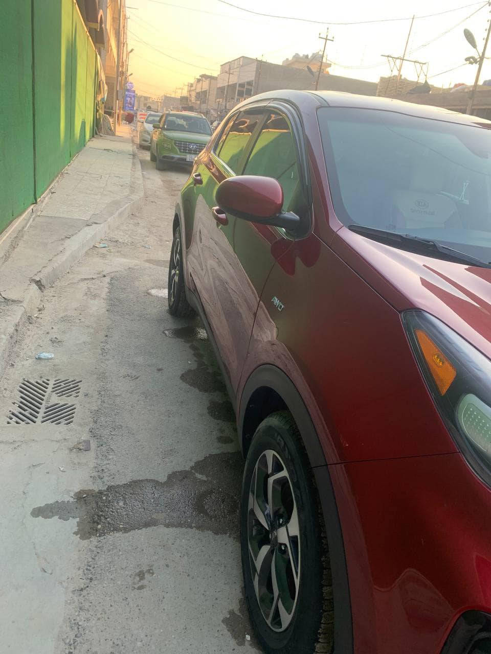 كيا سبورتج وراد امريكي 
مديل 2020 
حادثه قبق جنطه بجم كبس مكفول 
سونار موجود بلمنشور 
رقم بغداد جديد  بسمي 
السعر 169 وبي مجال 
مكاني البلديات 

***********
