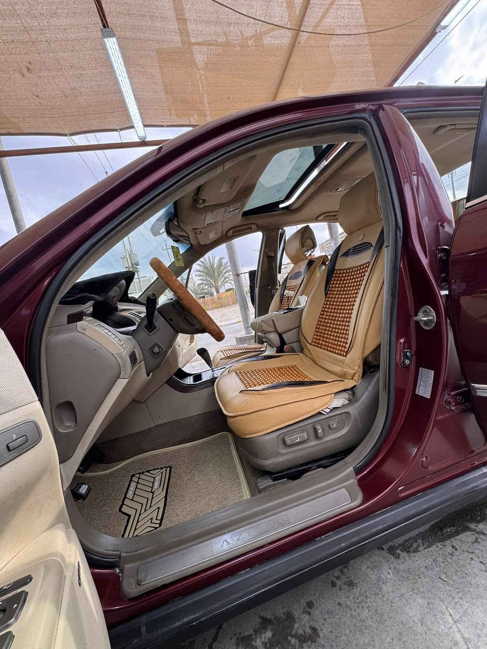 سلام عليكم
هيونداي أزيرا ٢٠٠٩بغداد انكليزي تنتهي السنويه لغاية ٢٠٢٩لسياره نظيفه جدأ كتلوكات الشركة بيها صبغتها حزام فرن درجة أولى بسبب شخوط وجراد بيها طخه بسيطه الجاملغ الأمامي الأيمن كولشي موضح بالفيديو افتحه واسمع تفاصيلها كامل 
سياره صافيه وخير من الله صدر امامي خلفي رقم بغداد انكليزي 
حجم المكينه 6 سلندر 2700 المرغوب داخل جلد+تحكمات كهربائيةكروز سرعة
٥ويل كب بلادي تخم تاير جديد + صدر جديد
مري جانبيه قلابه عند الرجوع اشاره مري جانبيه بردة خلفيه سماعات انفنتي دمام خلفي بلادي تبريد قطعتين كير اوتو تحكم ستيرن جهتين مثبت سرعة cruise control سستم نيكل بلاد دوسات نيكل Azera بلاد بلوتوث + 3 مخارج USB نطام مانع انزلاق Abs
اخوان السياره جديده وما بيها اي نقص 
مكانها الفلوجة 
السعر 97
***********
***********
