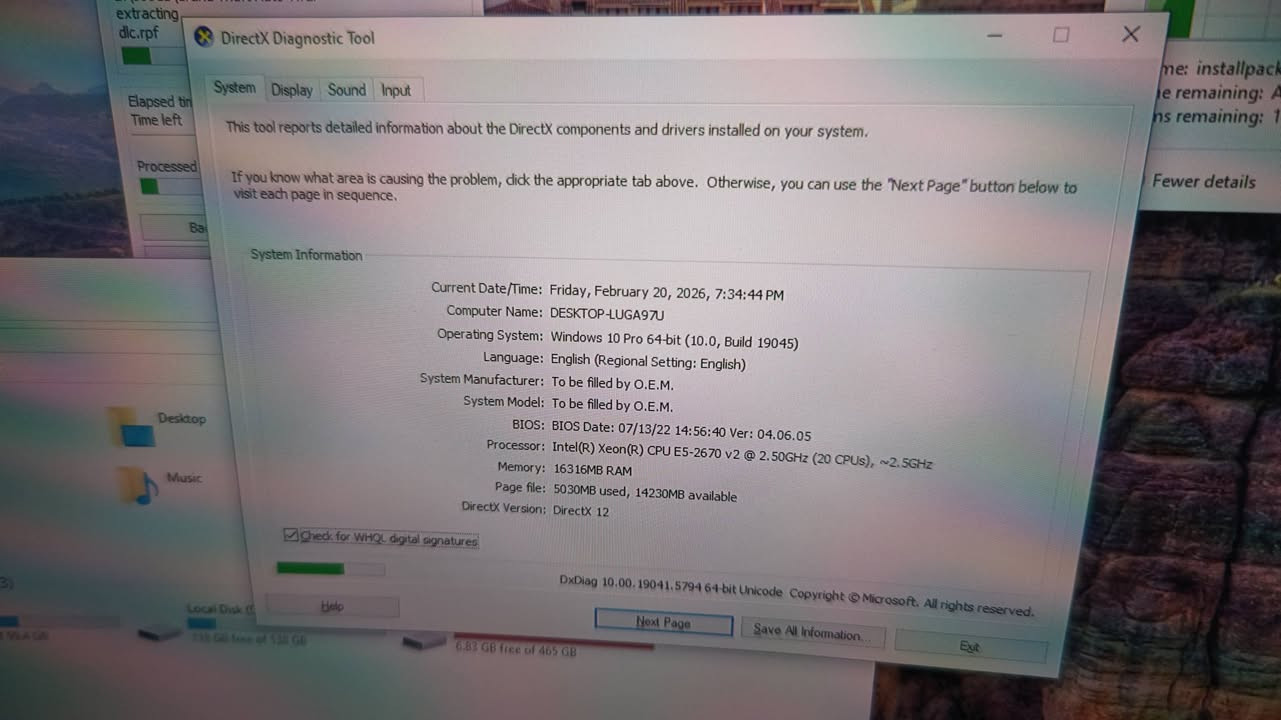 🔥تجميع للبيع🔥

CPU E5 2670 V2 2.5 GHz 
المعالج تقريبا بقوه i5 gen 8
BORD X79  جديد.   
 FAN CPU GASS  جديد
RAM 16 GB جديد
SSD  ⁰240 GB جديد
RX 470 4G  
 PS   400w  huntkey جديد
Cace FANTICH جديد 2 fan RGB

موصل التوصيل متوفر لكل المحافظات 5 الف فقط
للتواصل و للاستفسار مراسله الصفحه او الاتصال على الكورك
*********** كورك واتساب
***********
لكل من يحب عالم الحواسيب تابعو صفحتنا يصلكم كل تجميعاتنا الجديدة ⚡
((لمن لديه اي استفسار عام عن التجميعات والحواسيب بشكل عام راسلونا  و تدللون  )) #تجميعات شاهين السماوي
