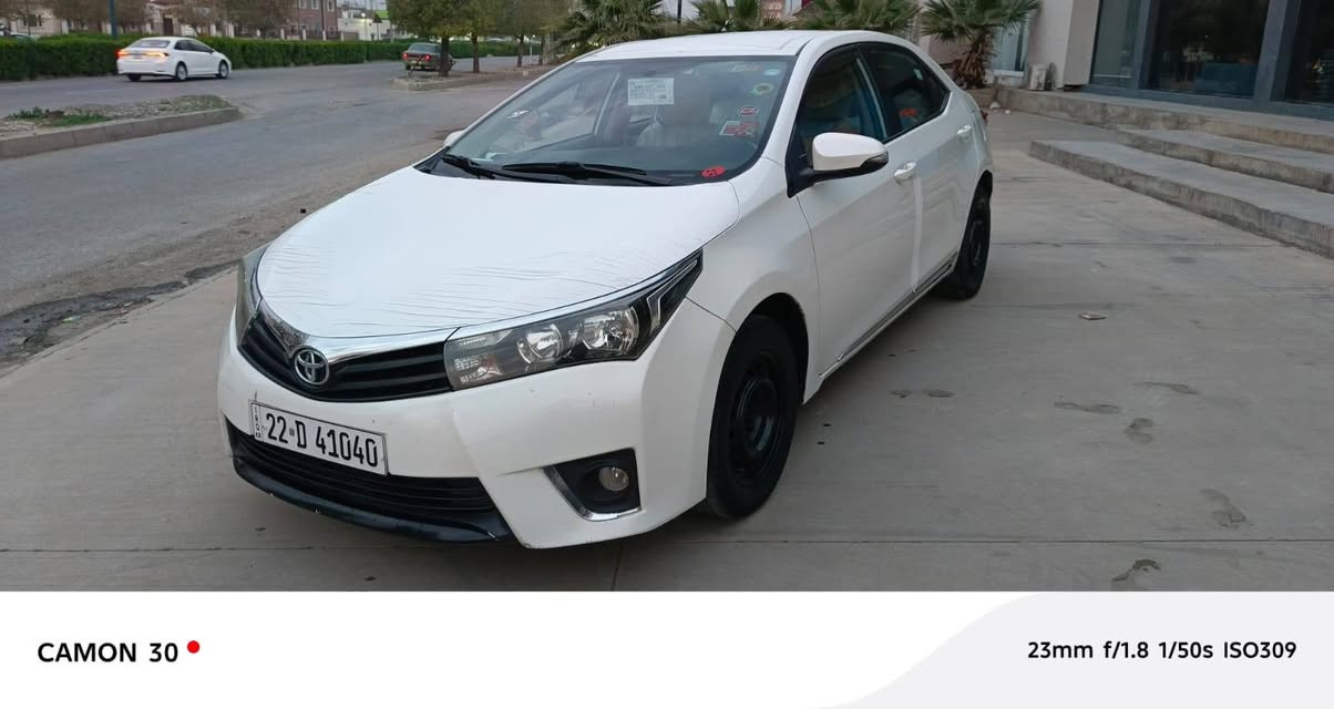 🚙كرولا توماتيك خليجي🐪💪
● مودیل2015👌
● محرك مامفتوح✔️
● ماشى 160✅️
●صبغ 3قطع كدام كبس و ورى به بدنه ضربه 👍●سنوية جديد بأسمى 2030 ✨
️💥سعر مناسب 116💲
🏫 مكان اربيل
📞 ***********واتس
🔛تبديل او اراوس السيارة 🔛 أربيل, العراق
