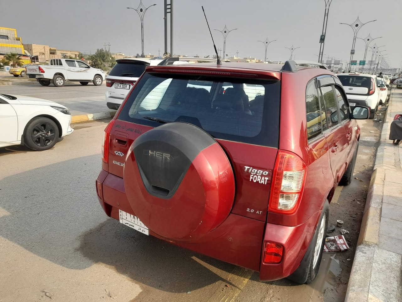 السلام عليكم   سيارة تيكو لون احمر ٢٠١٤ رقم ذي قار سياره مكفوله كفاله عامه عده خياس ومسوي كير مكينه حداديه كفاله تخم تاير جديد باتري جديد   سياره جاهزه   مواصفات كراسي جلد تحكم استيرن حساس خلفي  مكان السياره ذي قار الشطرة   السعر ٦٨ وبيه مجال   ***********\***********
