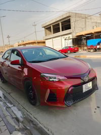 كورله ٢٠١٨ لون ماروني السعر١٢٢وبيه مجال السياره بسمي الستفسار 07705066...