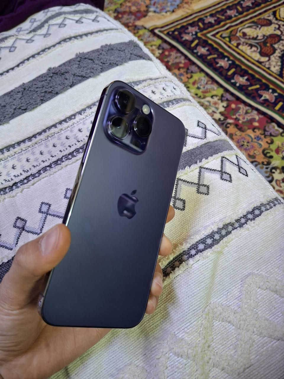 ايفون 14 برو ماكس زلغ مابي بطاريه 83 دبل سيمكارت 
مساحه التخزين 256 للاستفسار راسلني *********** فقط مراسله
