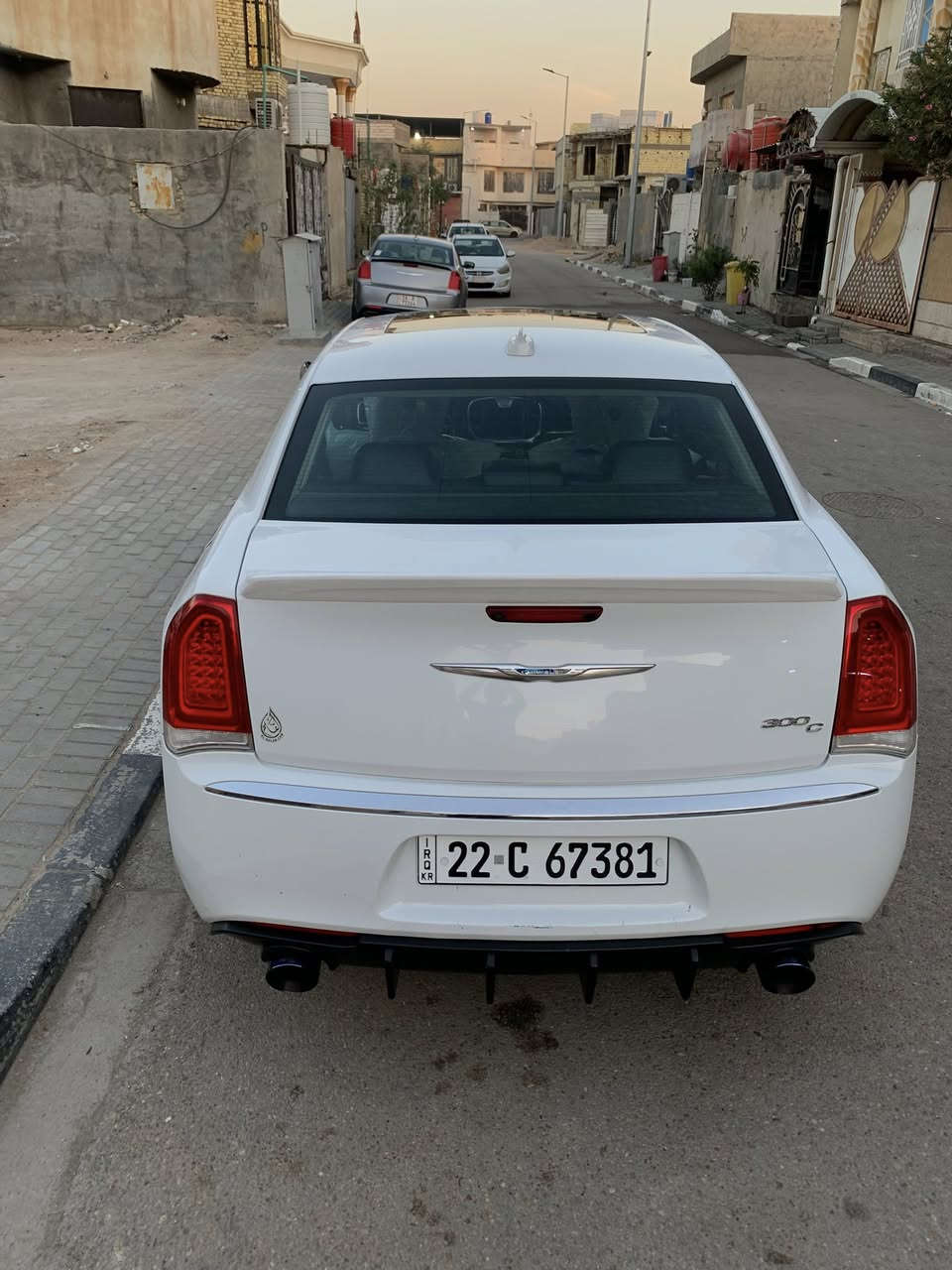 سلام عليكم كرايسلر 2016 c فول مواصفات بيها باب خلف السائق مبدل نفس اللون وارد كندي وكصه القماره صبغ اثر شخوط سونارها بل المنشور مكانها بصره رقم اربيل سنويتها بعدها رايدها 220 
***********
***********
