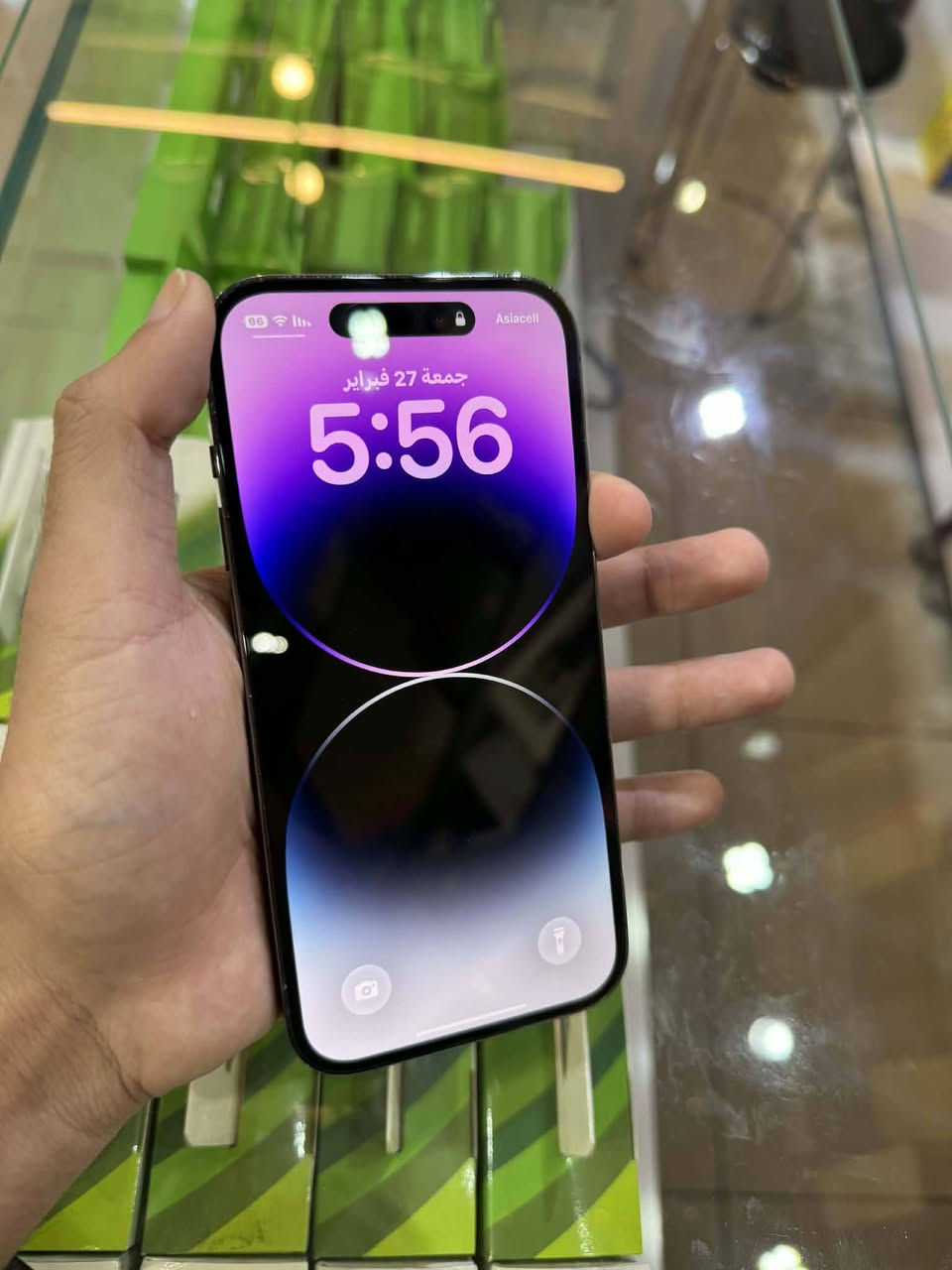 ايفون 14برو الصغير مو الماكس ذاكره 256
بطاريه 80 بلاديه جهاز وتر بروف بدون ملحقات 
سعر 700
***********
