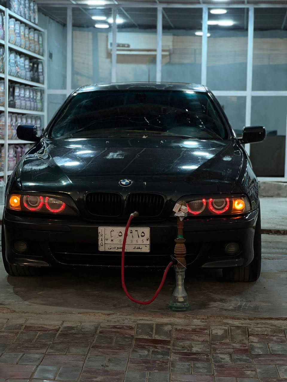 سلام عليكم Bmw e39 540i
فول مواصفات موديل 2000 رقم بغداد مداور ثاني يوم 
لون زيتوني نقصها حداديه وترتيبات كهربائيات شغاله كلها تبريد ثلج ويه سويج مكانها كربلاء بيع مستعجل 68 بيها مجال قليل 
***********
