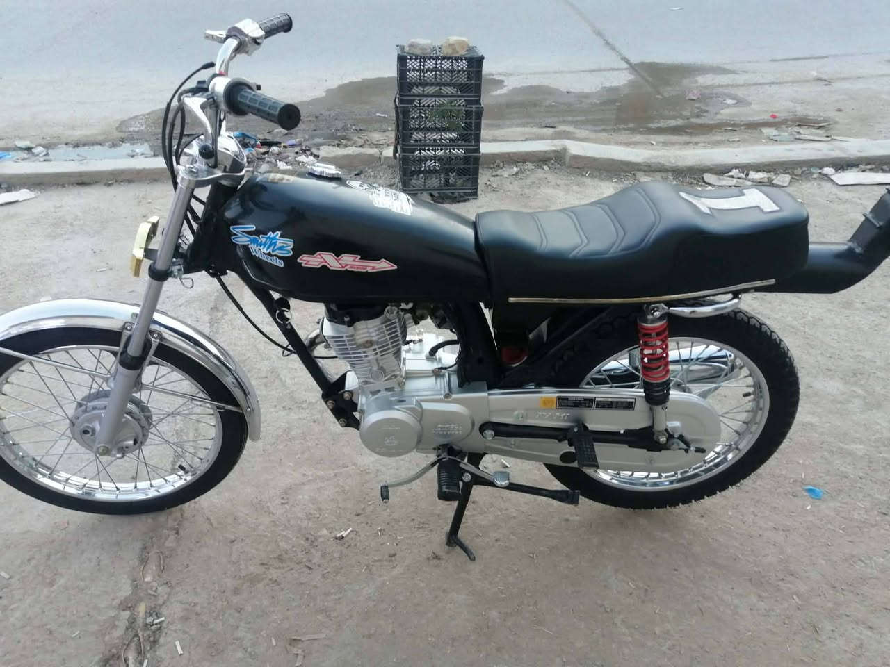 السلام عليكم دراجه سيجي نامه مديل 25 مبدل ولفات فقط الدراجه كلك كلك السعر 600 الف وبيها مجال ***********
