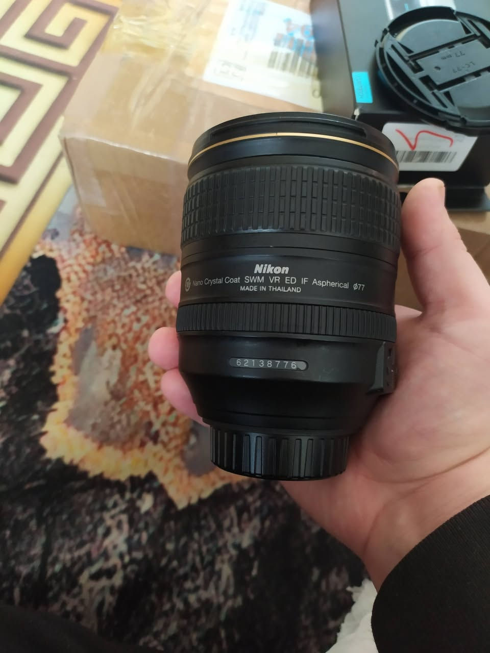 عدسة  Nikon AF-S NIKKOR 24-120mm f/4G نظافه 95%  السعر 420


**إذا كنت صاحب هذا الإعلان وتريد حذفه لأي سبب، رجاءا أرسل رسالة إلى الدعم الفني**
