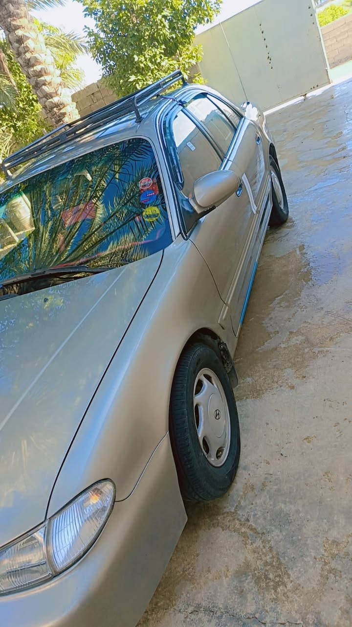 سوناتا 3 مديل2000
محرك بي بخار تبريد شغال ثلج
تخم تاير جديد
سياره حلوه وجاهزه مابيها اي نقص
سنويه لل27
سعر 47 وبيها مجال
***********
