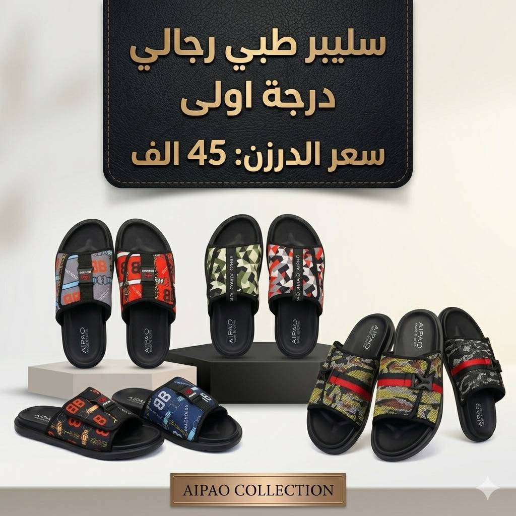 👞🔥 سليبرات رجالية بالجملة 🔥👞

وفر لزبائنك أفضل موديلات السليبرات الرجالية العملية والأنيقة بأسعار جملة مناسبة.

✅ خامات متينة وعمر استخدام طويل
✅ موديلات شبابية وكلاسيكية
✅ قياسات كاملة
✅ تجهيز للمحافظات

بضاعة مطلوبة يومياً وتحقق حركة بيع ممتازة للمحال والأسواق.

📞 للحجز والاستفسار: ***********
