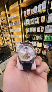 ساعة أوتوماتيك • تصميم سكليتون • هيكل معدني