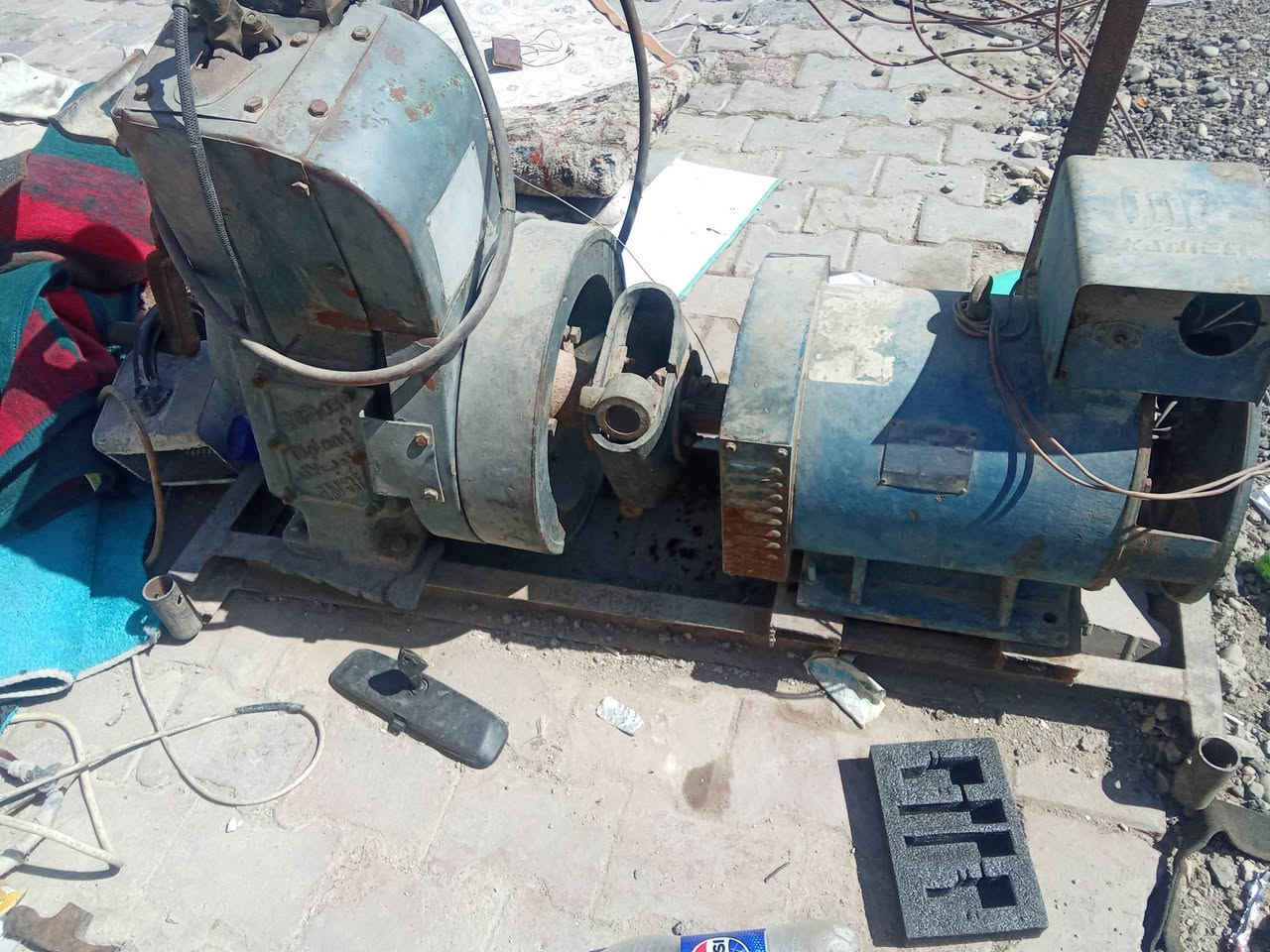 مولد لبيع المولد شغال ونظيف راس لتوليد 35امبير السعر 750الف العنوان بغداد المعامل ***********
