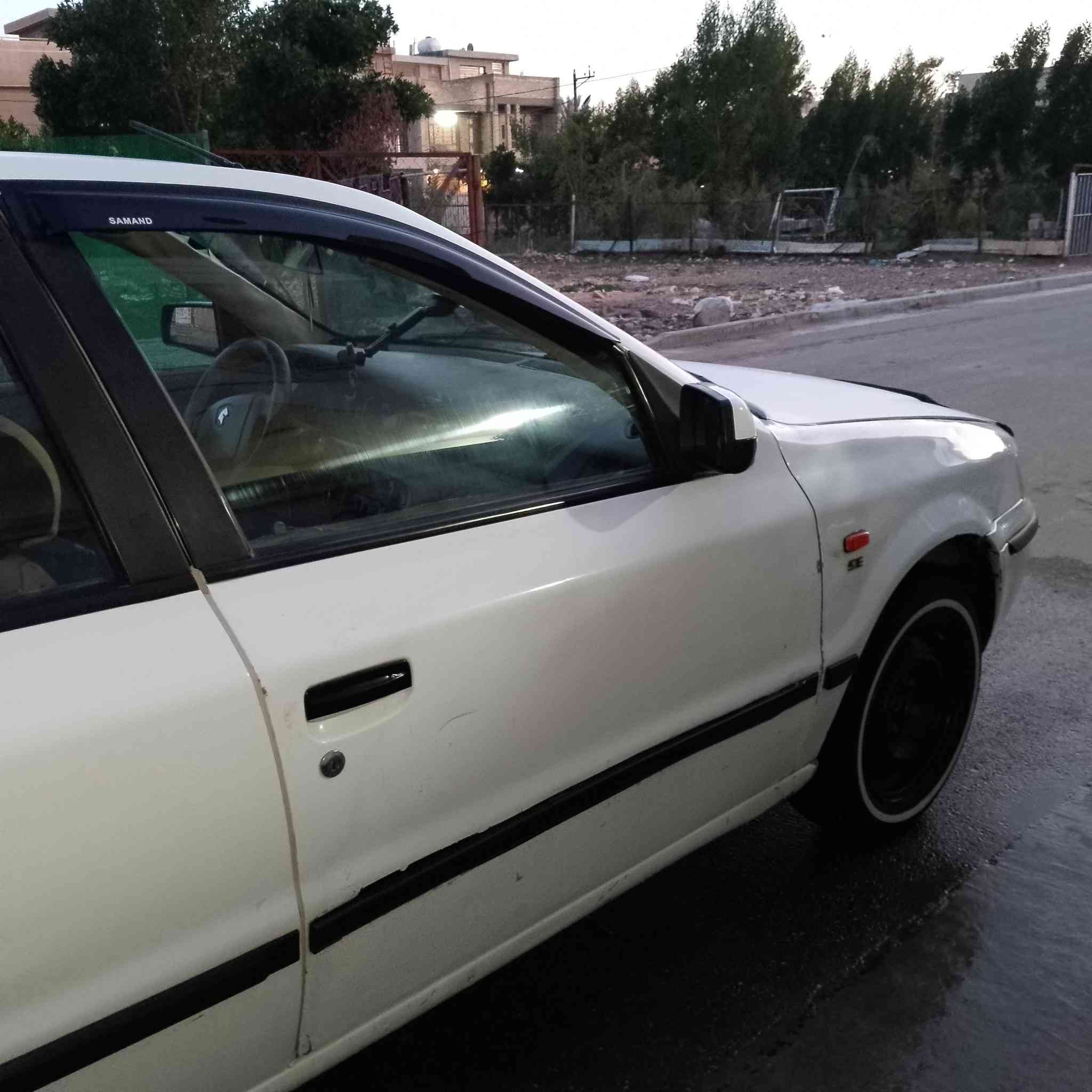 السلام عليكم سياره سمند موديل 12 سياره جاهزه رقم بغداد انكليزي باسمي تحويل ثاني سعر 40 مكان بغداد غزاليه هذا الرقم ابي واتساب ***********
