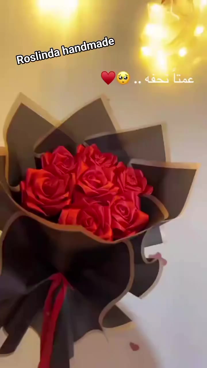 في كل وردة حكاية حب 🌹😍
ودا بوكيه بيوصل مشاعرك لشخص غالي عليك🥰
بوكيه يكون ذكرى دائمه ومميزه😍
 #صُنعت_بحب
 #ورد_ستان
 #هاندميد 
 #flowers


**إذا كنت صاحب هذا الإعلان وتريد حذفه لأي سبب، رجاءا أرسل رسالة إلى الدعم الفني**