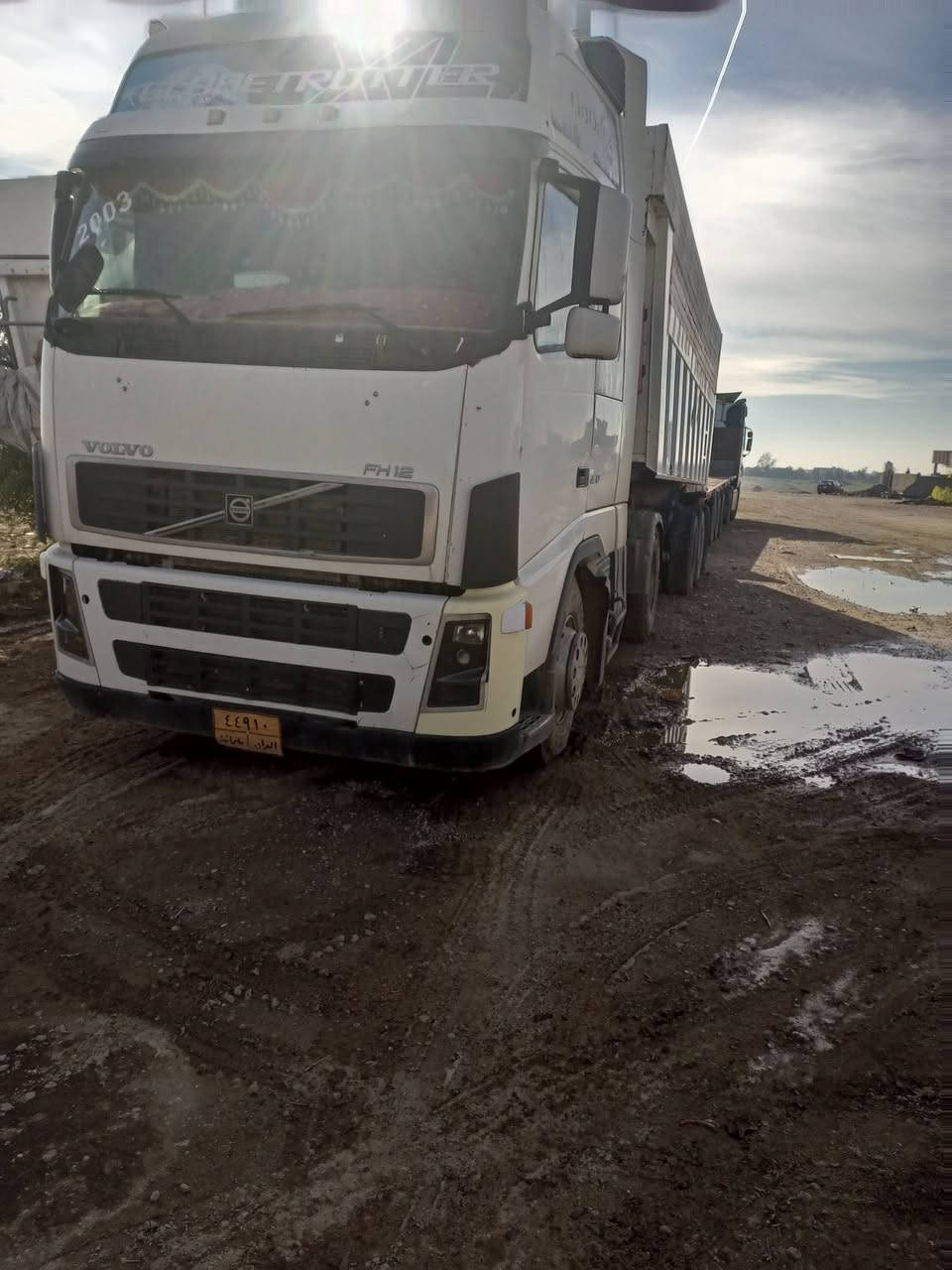 فولفو 2003 البيع حجم محرك 460رقم  سليمانيه مربوطه نساف   
مكفوله كير محرك واكسل شاصي تايرات جدد   
***********مكان صلاح الدين
