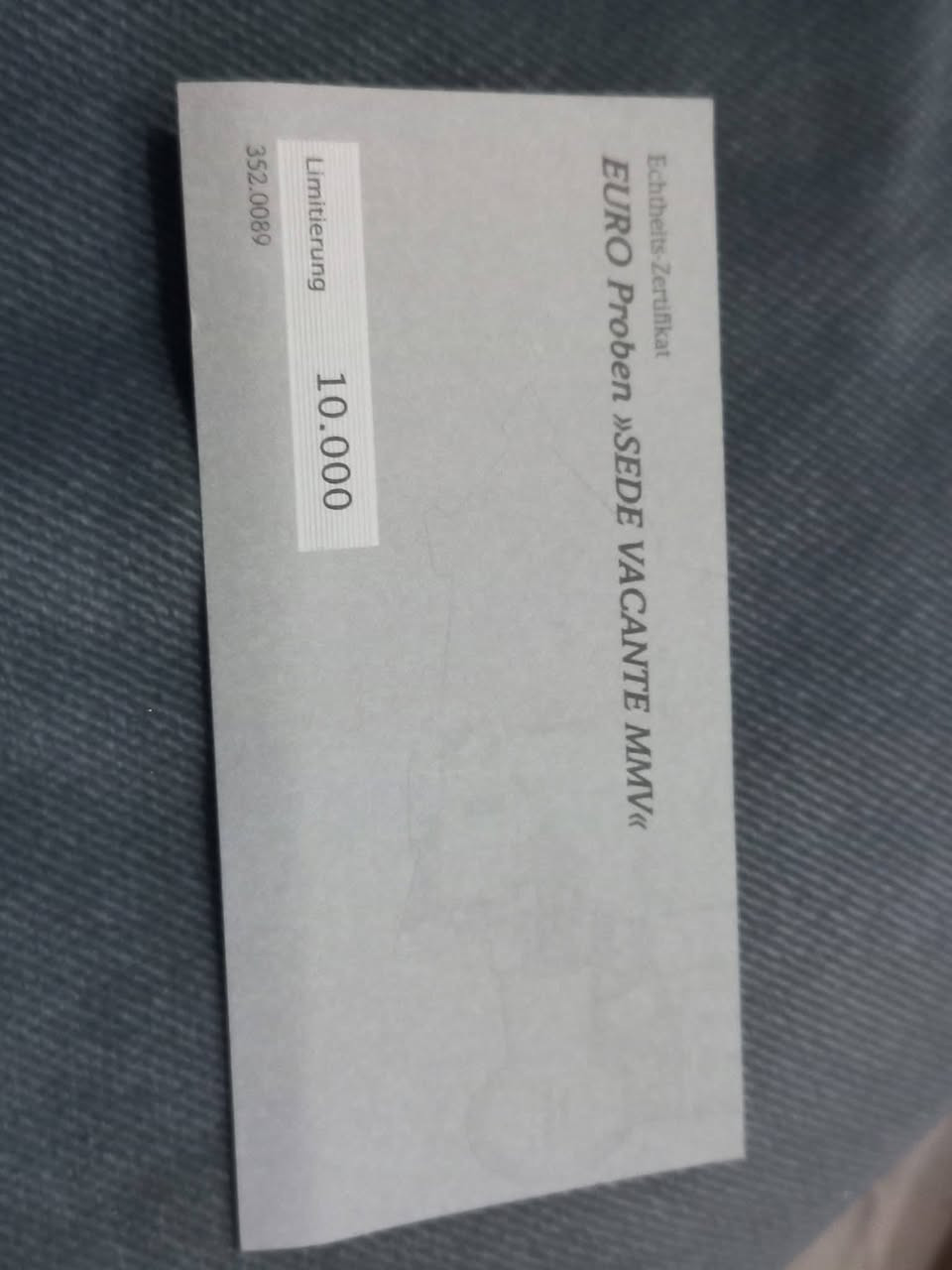 وصل حديثا
بيع مباشر ٥٠ الف دينار سعر ثابت رجاء
سيت اليورو سبيمان بروف سيت
تذكاري اليورو ٢٠٠٥
٨ قطع بروف
حافظة اصلية
كتلوك اصلي
اصدار محدود جدا ١٠ الف قطعة فقط


**إذا كنت صاحب هذا الإعلان وتريد حذفه لأي سبب، رجاءا أرسل رسالة إلى الدعم الفني**