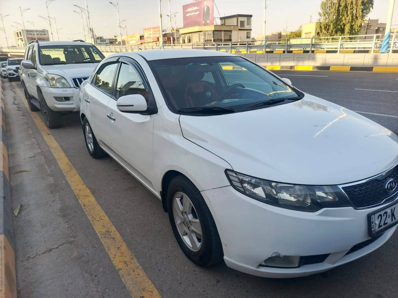 سيراتو موديل 2011
مكينة وكير بشرط
تبريد تدفئة بشرط 
طخم امامي خلفي بشرط 
داخل لونين 
سنوية جديدة 
هزة جديدة 
السيارة بسمي 
الضرر مكانين بارد+ كارت بالسقف بسبب ضاغطة
باقي السيارة مكفولة 
السعر 105 بيها مجال 
العنوان الموصل 
الرقم ***********
كورك ‏‪***********‬‏
